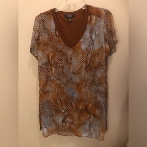 Dennis Snakeskin tunic